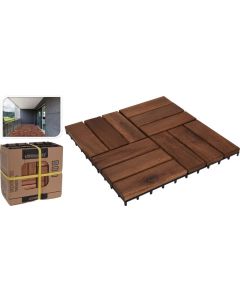 Terrastegels set 9 stuks - 30x30 cm