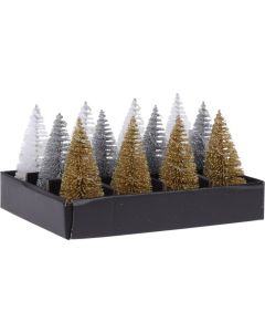 Kerstboom met LED-verlichting 10cm