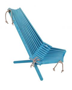 Ecochair 120 Turquoise - Dennenhout