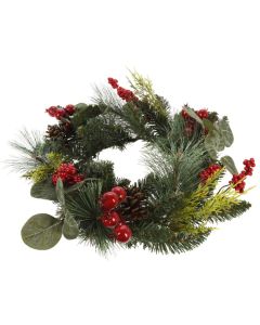 Krans rood 45cm