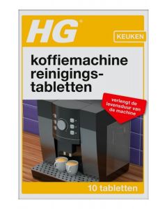 HG koffiemachine reinigingstabletten