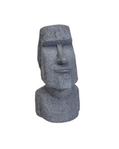 Paashoofd / Moai 55 cm grijs