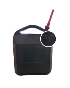 Jerrycan 20 liter Zwart