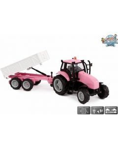 Tractor met aanhanger 25 cm