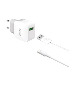 Celly thuislader 2.4A usb-c