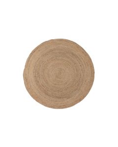 WOOOD Ross Vloerkleed Naturel - Ø150 cm