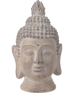 Boeddha hoofd middel beige