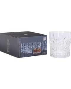 Set whiskey glas 4 stuks