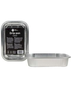 Grill Fanatics aluminium vetopvangbak klein - 6 stuks