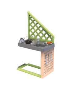 Smoby speelhuis accessoire - Zomerkeuken