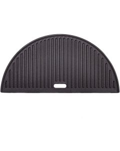 Kamado Joe Halfrond tweezijdig gietijzeren grillplaat voor Classic Joe