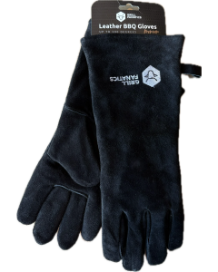 Grill Fanatics leren bbq handschoenen