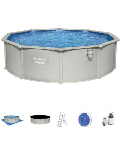Bestway Hydrium Alderney metalen zwembad Ø460 x 120 cm