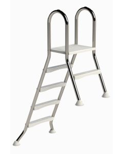 IDEAL A-frame RVS zwembadtrap 1 + 4 treden - AISI 304