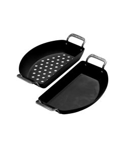 Kamado Joe Karbon Steel Half Moon Pan