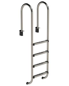 IDEAL Muro RVS zwembadtrap 4 treden - AISI 304