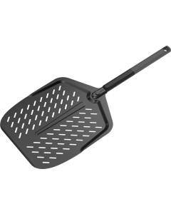 Witt Soft Grip- Black premium pizzaschep met gaten - 12 Inch