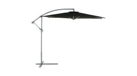 Zweefparasol Summer Zwart Ø300 cm