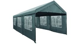 Partytent 3x6m grijs semi-professioneel PVC 270 gr/m2 - grijs