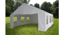 Luxe partytent wit 5x5m - PE 160gr/m2