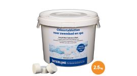 Interline chloortabletten 20 gram 2,5kg