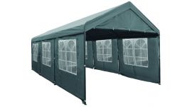 Partytent 3x6m grijs semi-professioneel PE 270gr/m2
