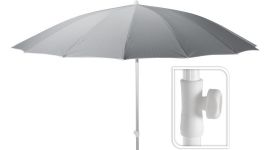 Parasol Shanghai Grijs Ø240 cm