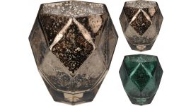 Theelichthouder Metallic 10 cm