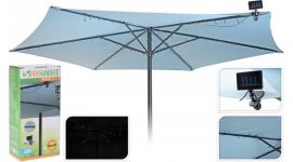 Solarverlichting parasol