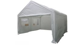 Partytent met zijwanden PE 140 gr/m2 4x4 meter wit