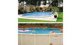 Interline Century Ovaal - 975 x 490 cm