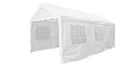 Partytent met zijwanden 4x6m PE 140 gr/m2 - wit