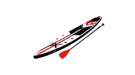 XQ Max Racing SUP Board rood