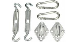 Schaduwdoek Accessoire-set