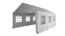 Partytent met zijwanden 4x6 meter wit