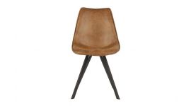 WOOOD Swen Eetkamerstoel Cognac - Set van 2
