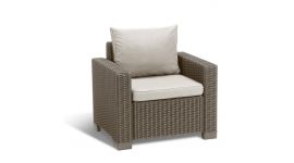 Allibert California loungestoel cappuccino - 83 x 68 x 71,5 (per 2 stuks)