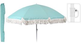 Strandparasol 180 cm groen     