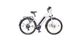 NCM Milano+ elektrische trekkingfiets 28 inch 25km/h wit