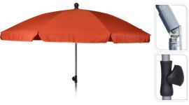 Strandparasol Ø200 cm - terra