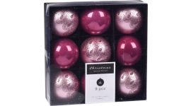 Kerstbal set Elegance 60mm 9 stuks