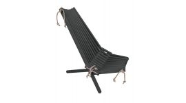 Ecochair 120 Zwart - Dennenhout