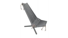 Ecochair 120 Grijs - Dennenhout