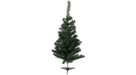 Kerstboom zilverspar 90 cm