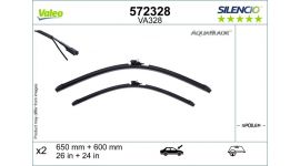 Valeo Silencio Aquablade 328 650+600 mm set Ruitenwissers