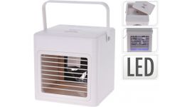 Aircooler met handvat en LED-verlichting