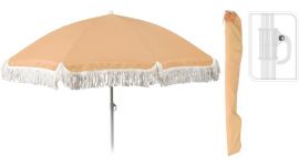 Strandparasol Ø180 cm - geel