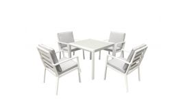 Dining tuinset "Dubai" 4-persoons