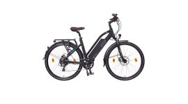 NCM Milano+ elektrische trekkingfiets 26 inch 25km/h zwart