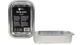 Grill Fanatics aluminium vetopvangbak klein - 6 stuks